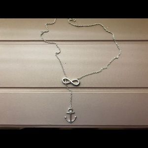 Infinity & Anchor Necklace